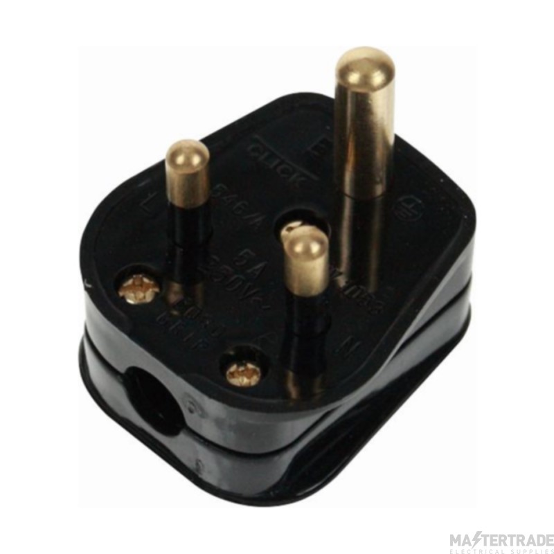Click PA176 5A Round Pin Plug