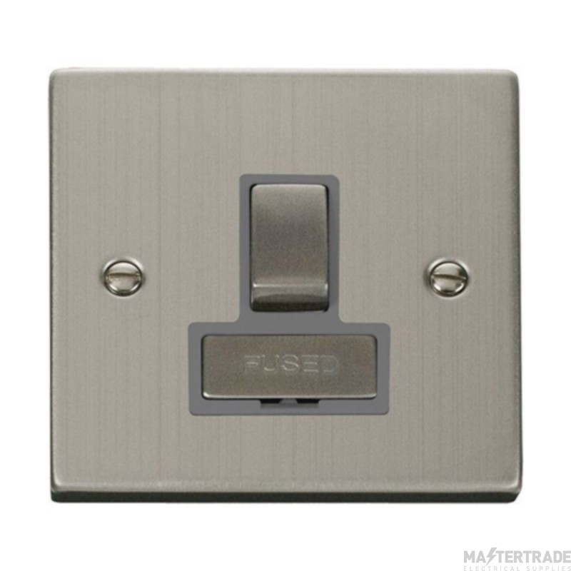 Click Deco VPSS751GY 13A DP Switched FCU Stainless Steel