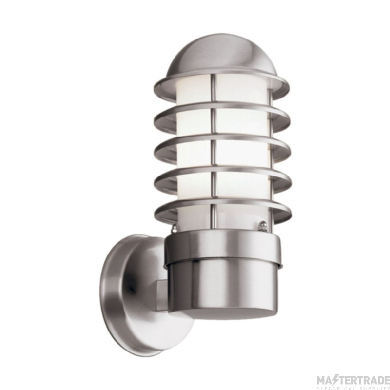 Searchlight Maple Stainless Steel Outdoor Wall Light | IP44