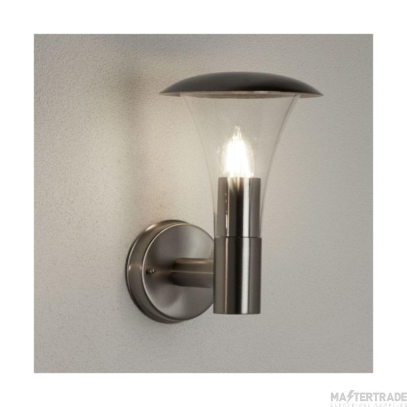 Searchlight Strand Stainless Steel Outdoor Wall Light