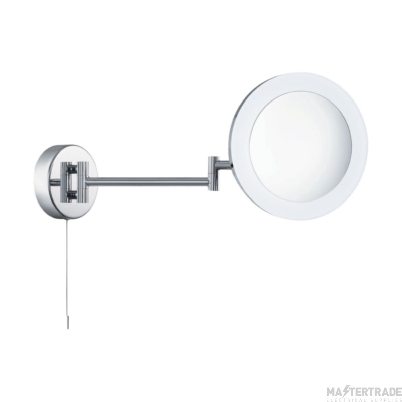 Searchlight LED Chrome Bathroom Magnifying Mirror Light