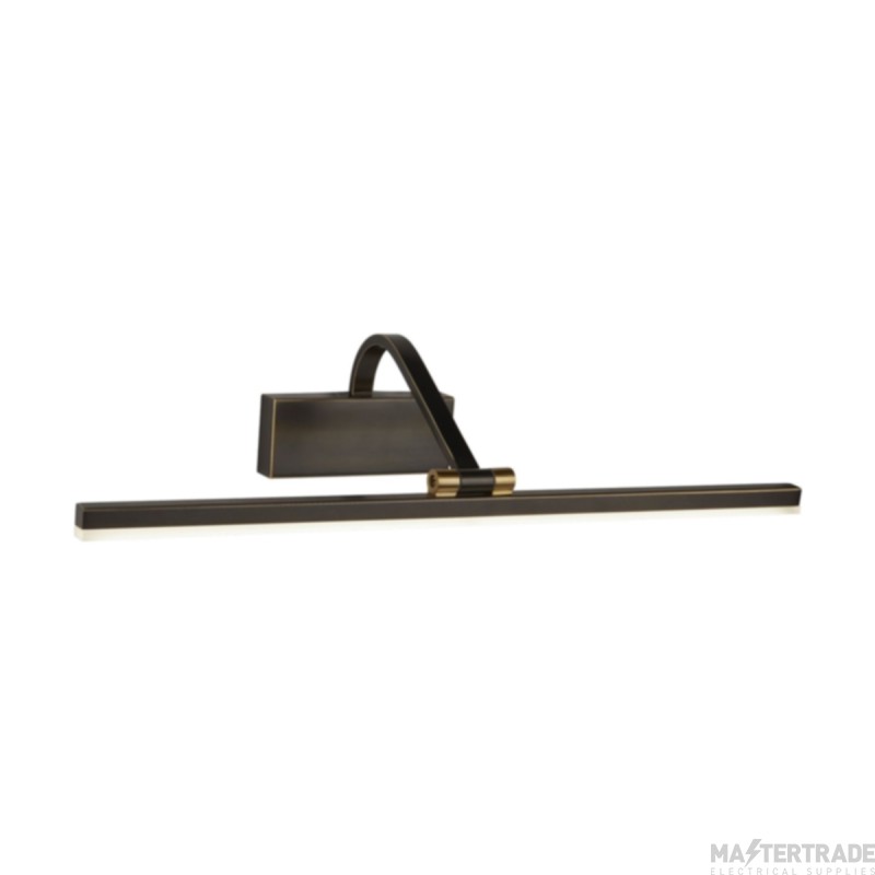 Searchlight LED Picture Light In Bronze Gold Length: 510mm