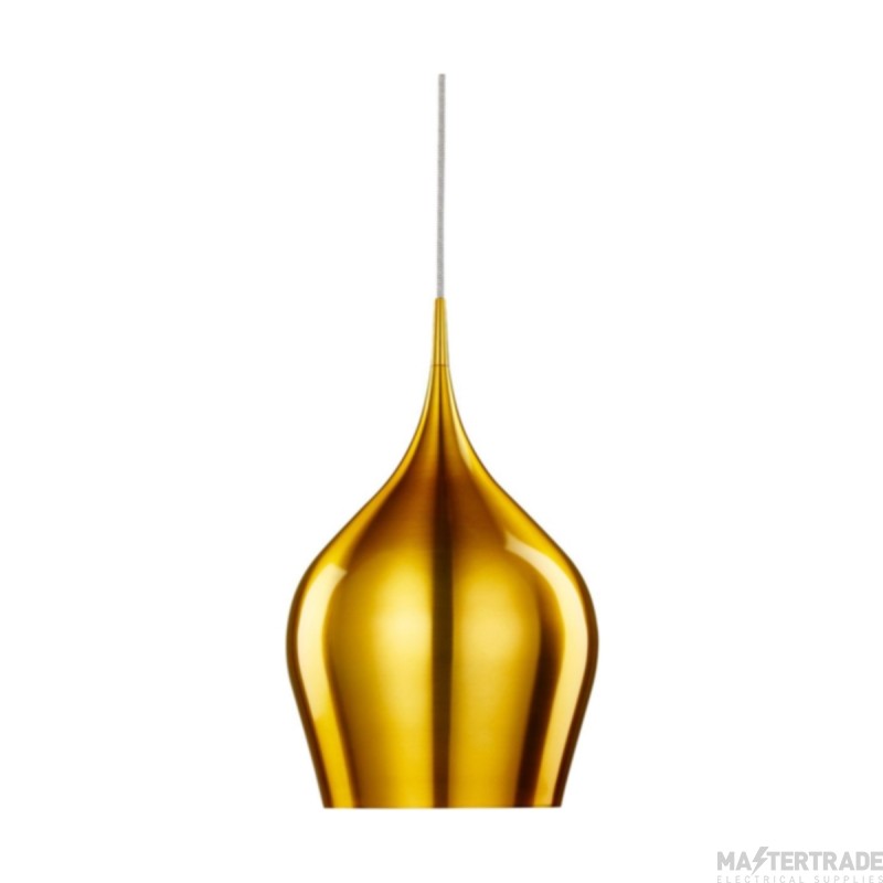 Searchlight Gold Metal Ceiling Pendant Light