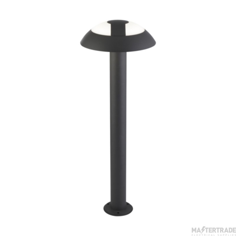 Searchlight Mushroom Outdoor Led Post (730mm Height) Dark Grey