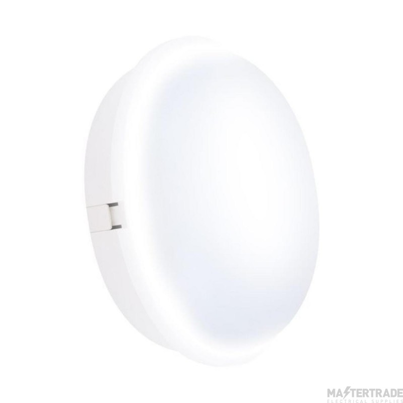 Selectric ATOM-E-1 IP65 20W Circular LED Bulkhead – 220mm Diameter – 4000K Natural White