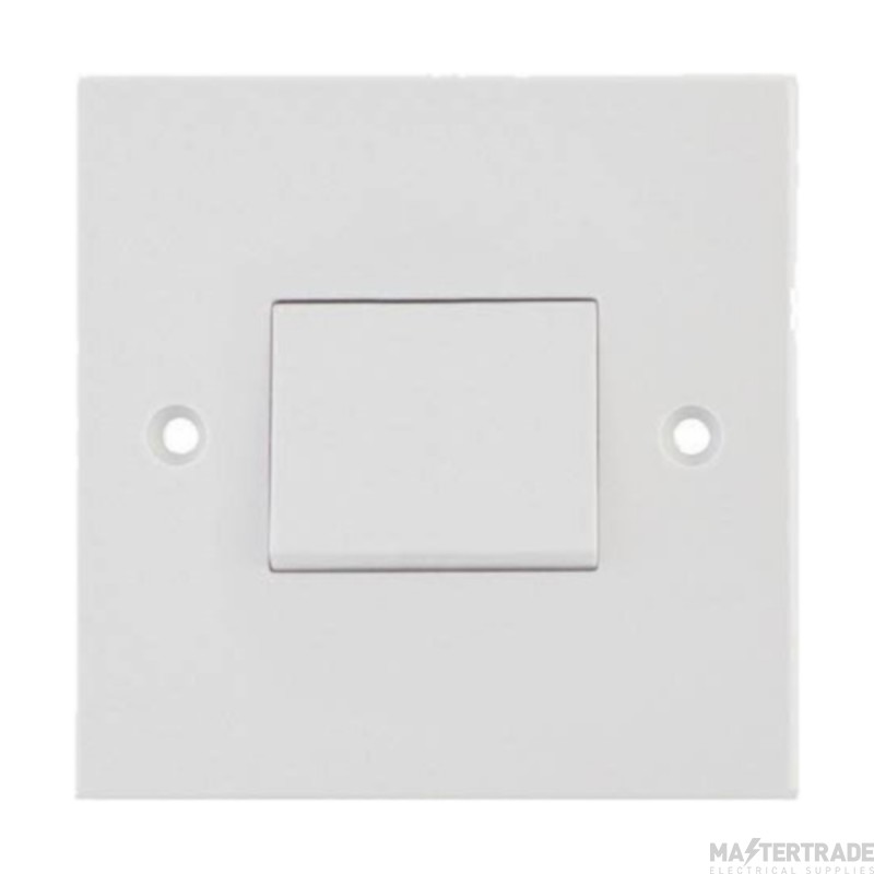 Selectric Switch 3P Fan Isolator Blank 10A White