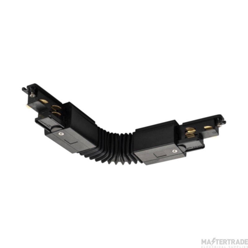 SLV Connector S-TRACK DALI Flexible 220-240V 28.5x3.5x3.3cm Black Polycarbonate