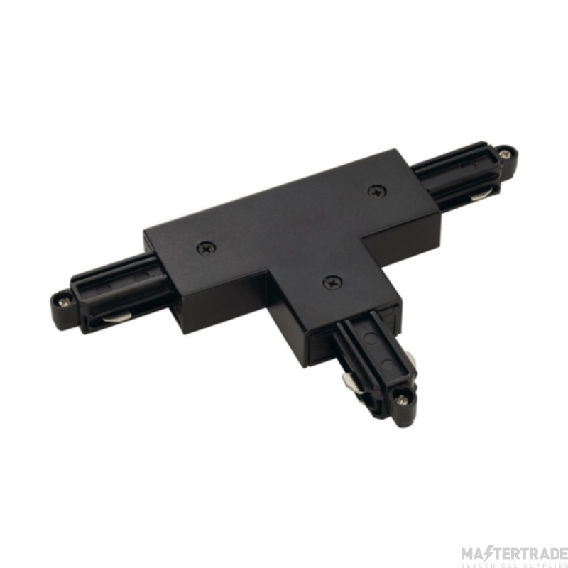 SLV Connector T 1 Circuit Earth On Left 16A 220-240V 17.2x10.4x1.8cm Black Polycarbonate