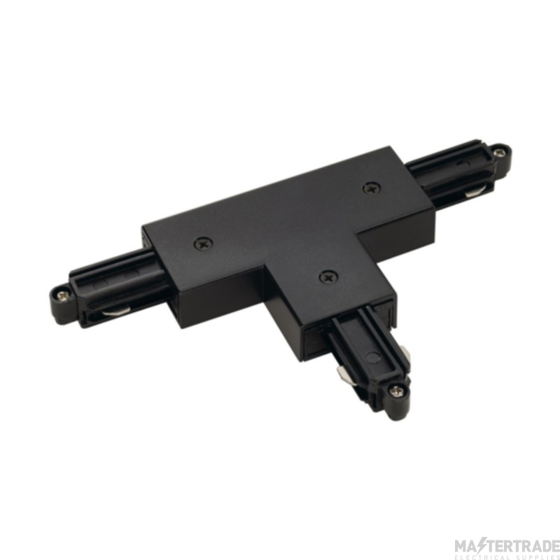 SLV Connector T 1 Circuit Earth On Right 16A 220-240V 17.2x10.4x1.8cm Black Polycarbonate