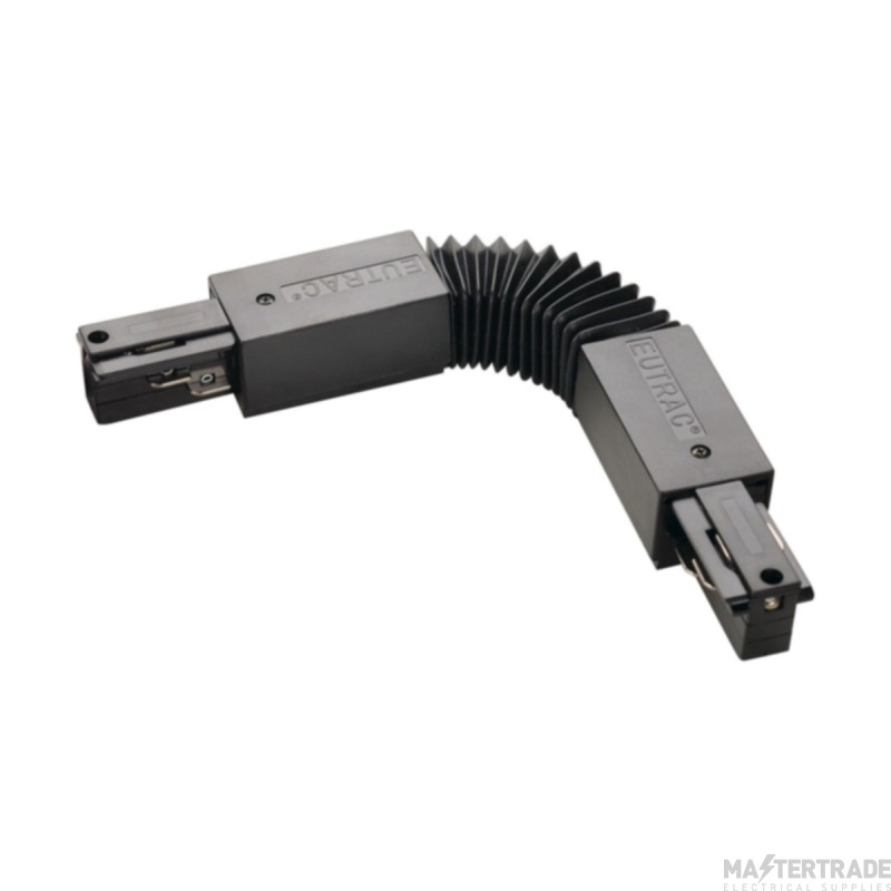 SLV Connector EUTRAC Flexible 16A 220-240V 30.7x3.6x3.2cm Black Plastic