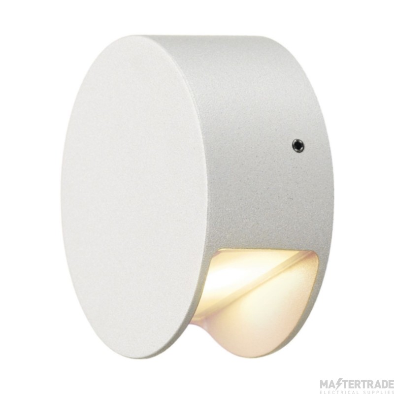 SLV Wall Light PEMA LED 3000K IP44 CRI90 4.7W 125lm 230V 4.2x9cm Aluminium