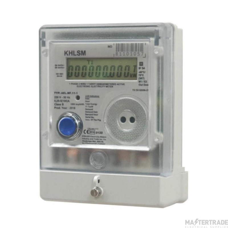 AEL.MF.11-1 Single Phase 100A Check Meter, MID approved