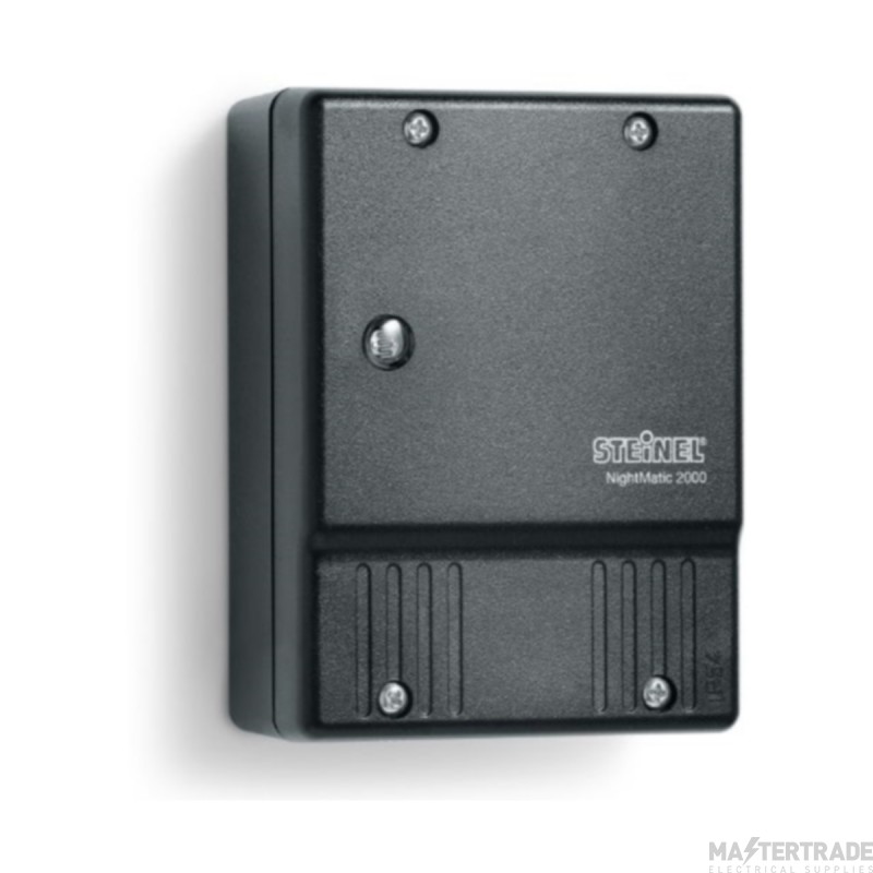 Steinel NightMatic2000 1000W Photoelectric Lighting Controller Black