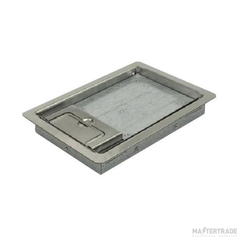 Tass Lid Floor Box for 1 Compartment 240x170x12mm Stainless Steel