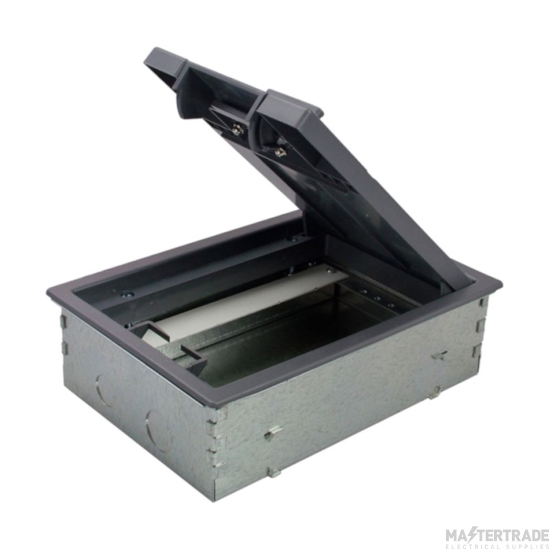 Tass 1C Screed Floor Box (RCD Compatible) 218x150x80mm c/w 20 & 25mm Knockouts