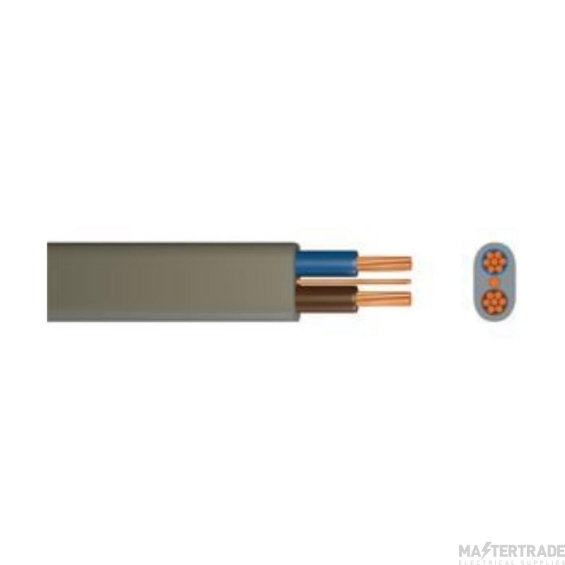 Twin & Earth Cable 1.5mmSQ 6242Y Grey 100M