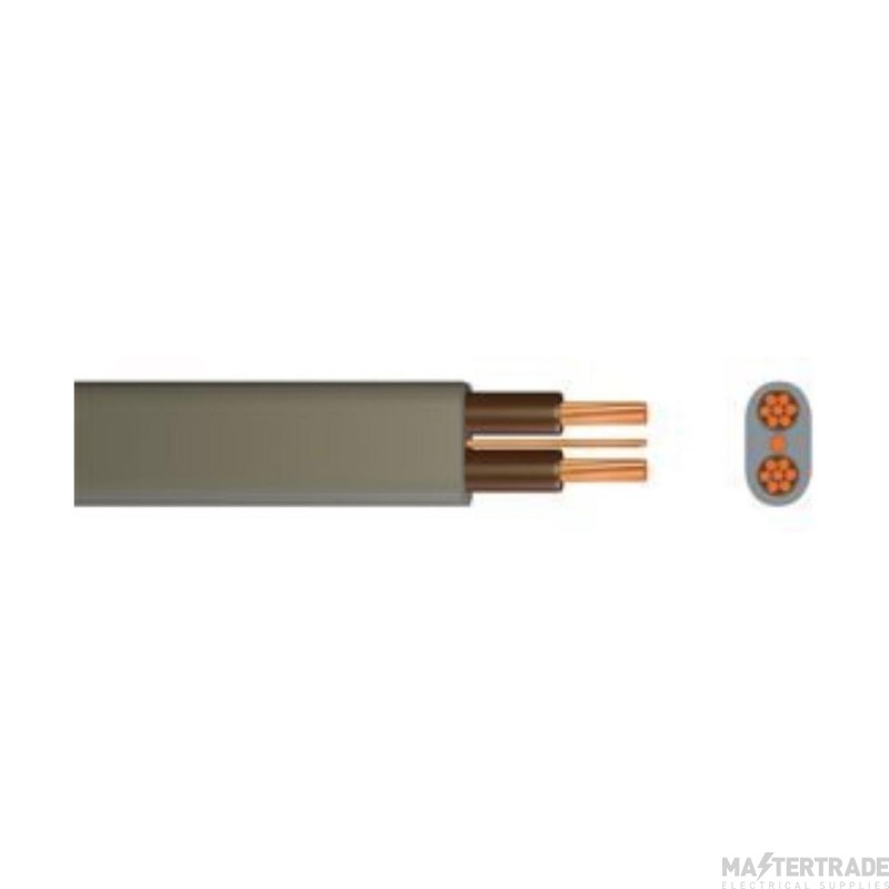 Twin & Earth Cable 1.5mmSQ 6242Y Brown/Brown 100M