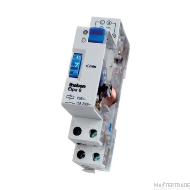 Timeguard Theben Time Switch Din Rail Mounted Staircase (1 Module)