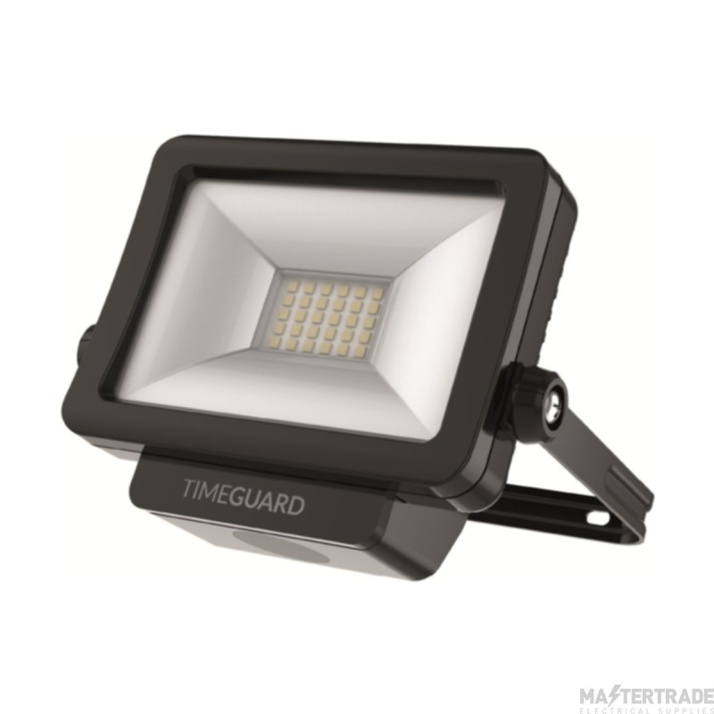 Timeguard NightEye Pro 10W LED Floodlight 5000K 650lm Black Optional Sensors