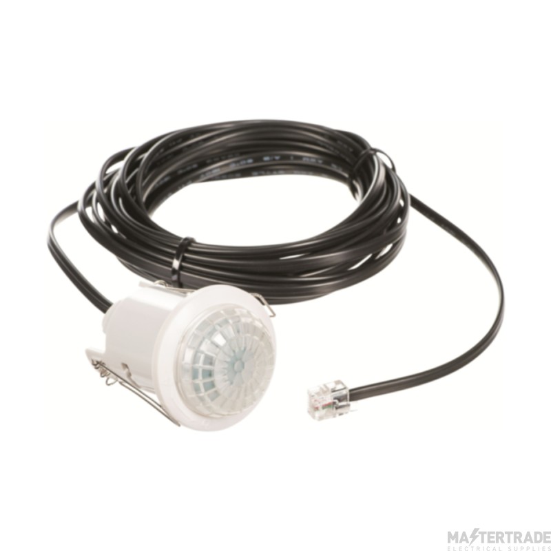 Timeguard Night Eye Presence Detector Mini PIR Linkable Slave Flush 360Deg White