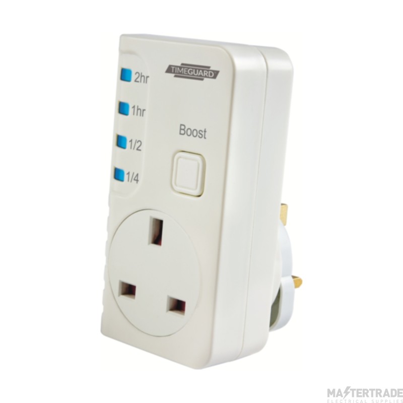 Timeguard Timer Electronic Boost 2hr Plug-In 13A
