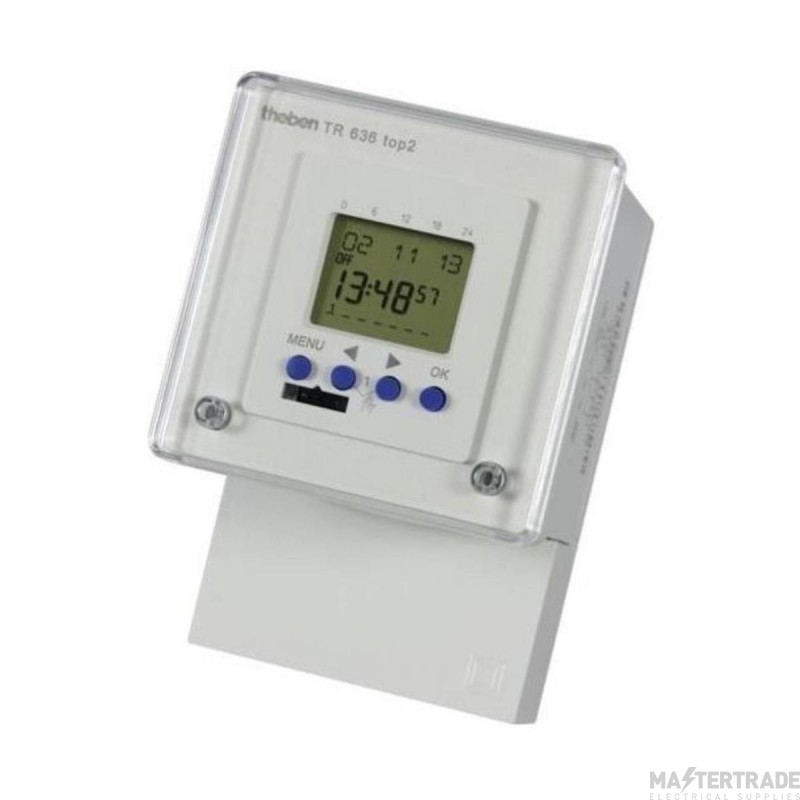 Timeguard Time Switch Electronic 24Hr/7 Day 2 Channel 6A
