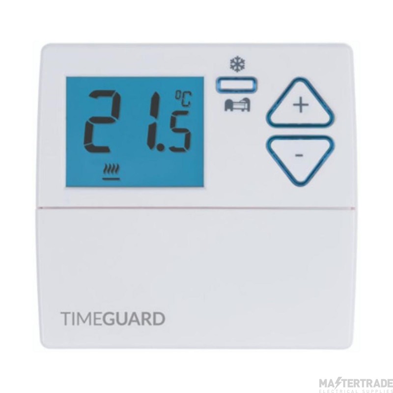 Timeguard Room Thermostat Digital c/w Night Set Back Black