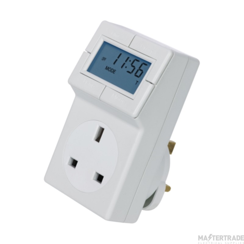 Timeguard Thermostat Electronic Plug-In Digital c/w 24hr Time Control