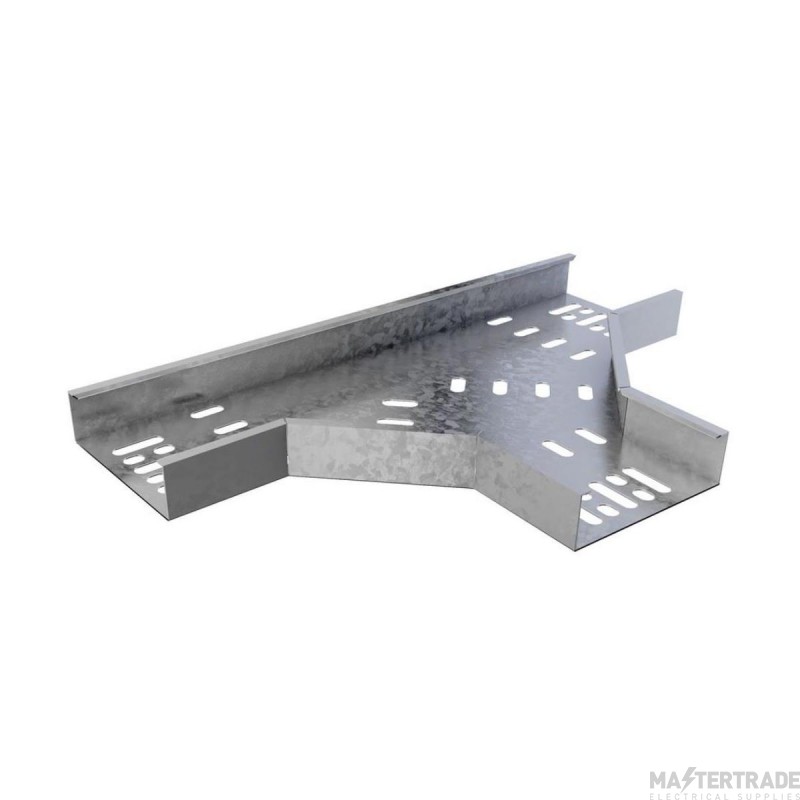 Trench Medium Duty Cable Tray Flat Tees (50mm) Pre-Galvanised