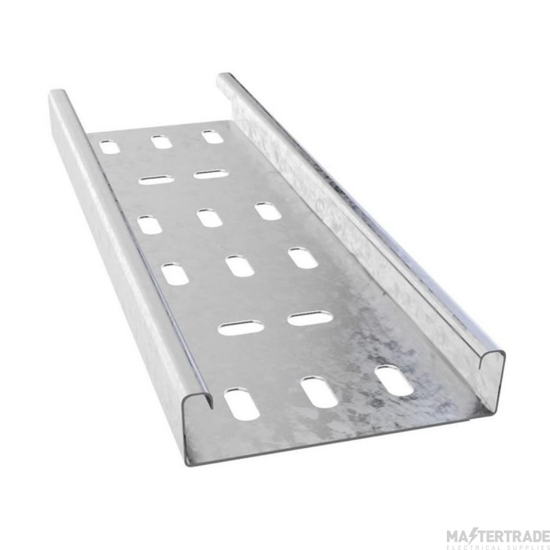 Trench 75mm Medium Duty Cable Tray Pre-Galvanised 3M