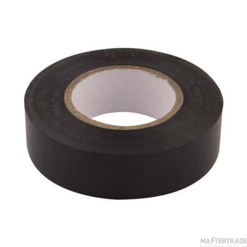 Unicrimp 19mmx33m Black Insulation Tape PVC