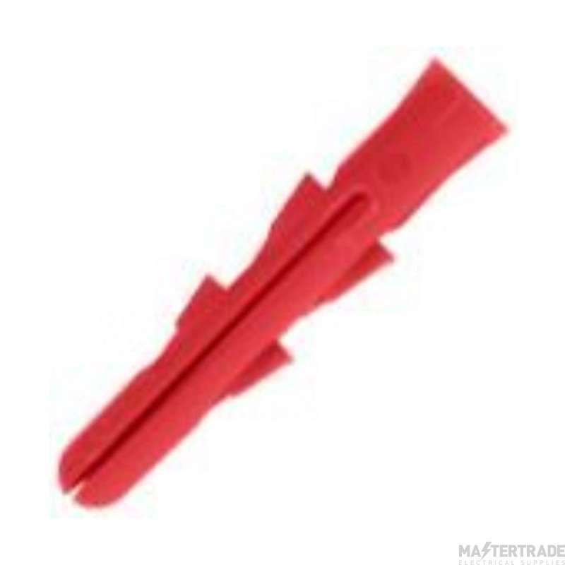 Unicrimp Red Wall Plugs Pack=100