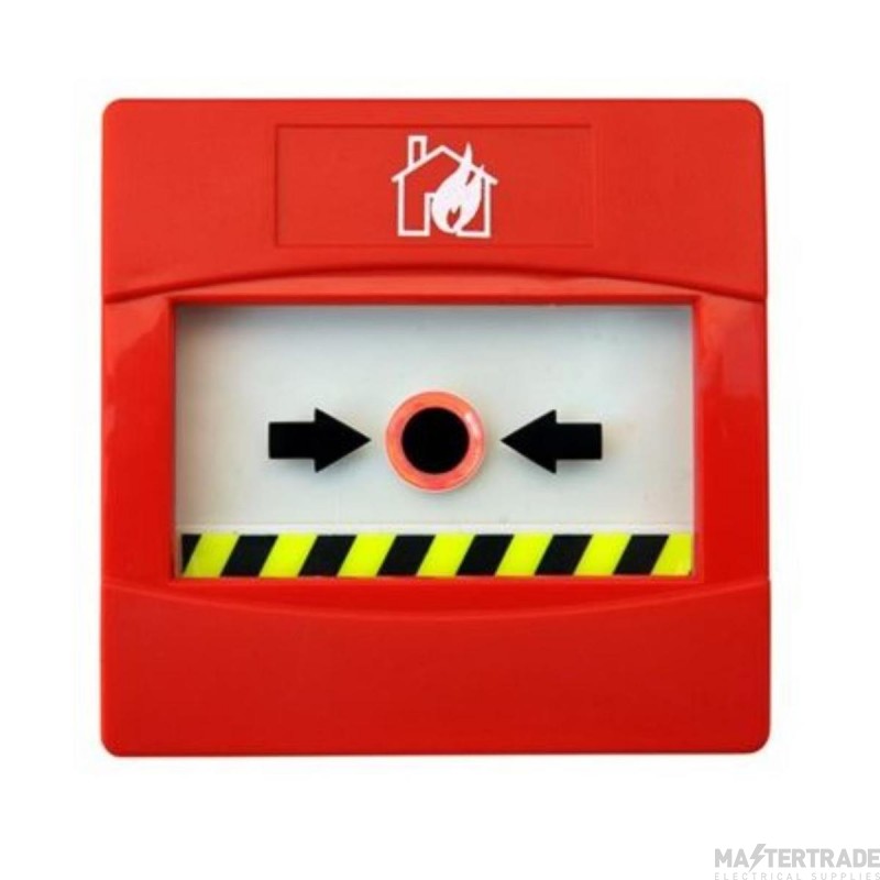 Vimpex Sycall Reset Glow Manual Call Point - Red (SY-RD01)