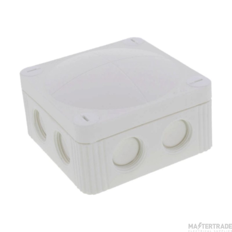 Wiska COMBI 308 85x85x51mm PVC Adaptable Box c/w 5P Terminal 32A IP66 White