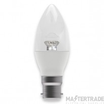 BELL 60504 2.1W LED Candle Clear BC 2700K