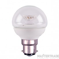 BELL 60523 2.1W LED 45mm Round Ball Clear BC 2700K
