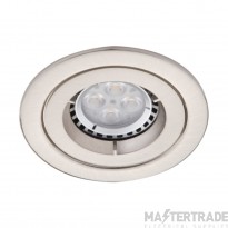 Ansell iCage Mini GU10 Fire Rated Downlight Satin Chrome