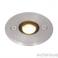 Ansell Turlock 3W LED Recessed IP67 Groundlight 3000K Stainless Steel