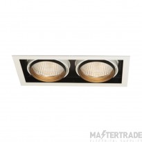 Ansell Unity R Recessed Adjustable 2x37W LED IP20 Downlight 4000K