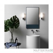 Astro Bari Bathroom Wall Light in Matt Nickel 1047004