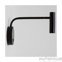 Astro Enna Wall Light Switched c/w 2700K LED & Driver IP20 3W Painted Black
