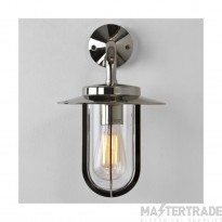 Astro Montparnasse Wall Outdoor Wall Light in Polished Nickel 1096001