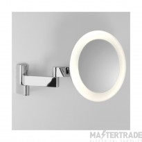 Astro Niimi Round LED Bathroom Magnifying Mirror in Polished Chrome 1163008