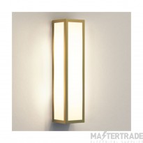 Astro Salerno Outdoor Wall Light in Natural Brass 1178006