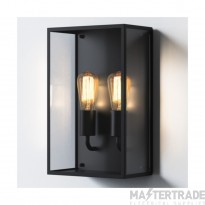 Astro Messina Twin Outdoor Wall Light in Textured Black 1183027