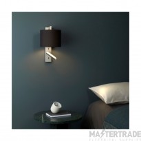 Astro Ravello Wall Light Switched E27 c/w 2700K LED Spot & Driver IP20 Bronze