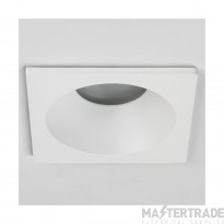Astro Minima Square Fixed IP65 Bathroom Downlight in Matt White 1249018
