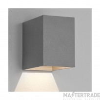 Astro Oslo 100 LED Outdoor Wall Light in Textured Grey 1298022