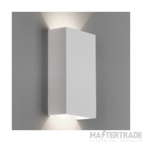 Astro Rio 125 LED Indoor Wall Light in Plaster 1325007