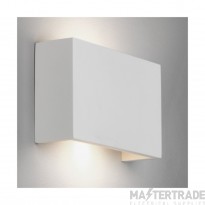 Astro Rio 210 LED Indoor Wall Light in Plaster 1325008